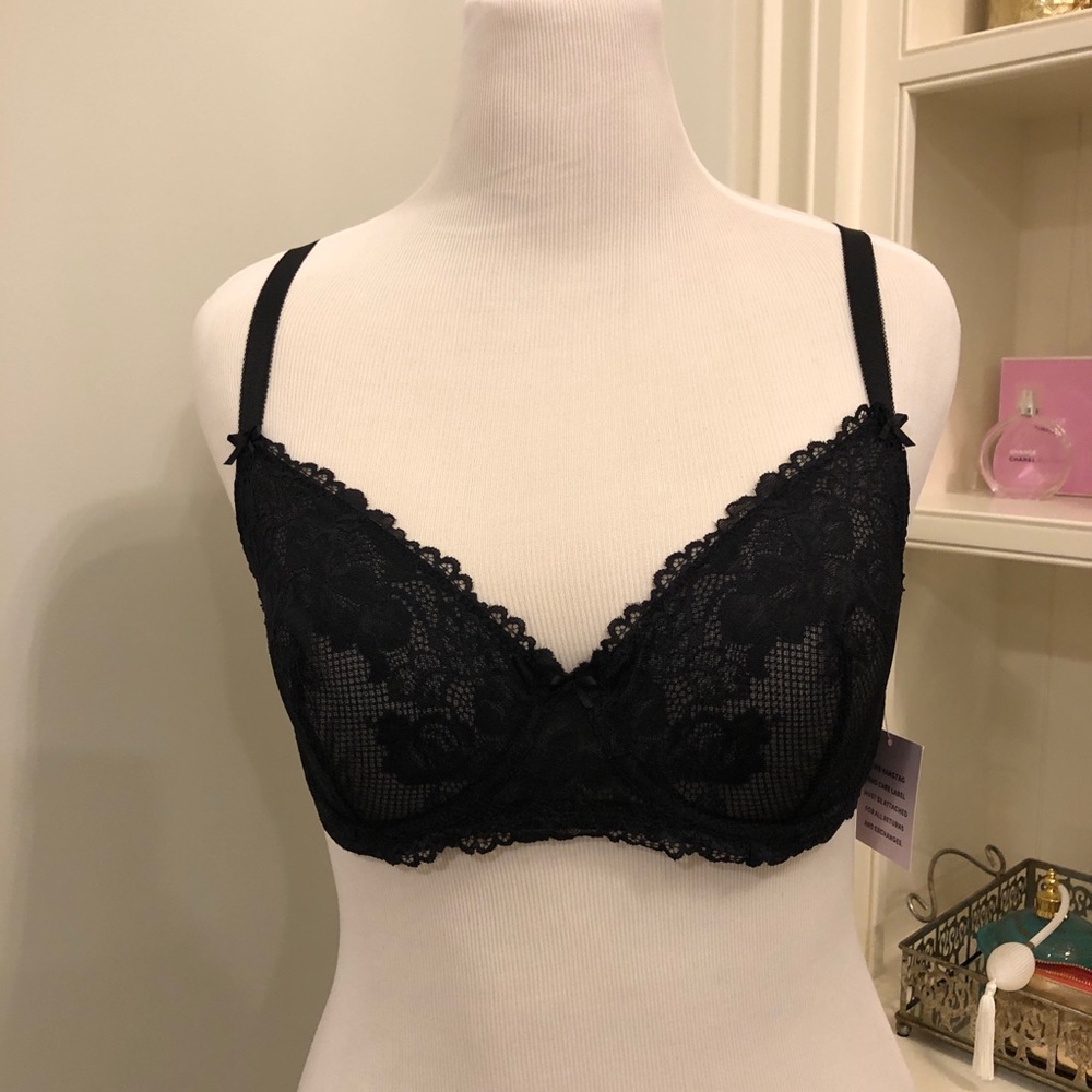 Savage x Fenty Unlined Lace Bra